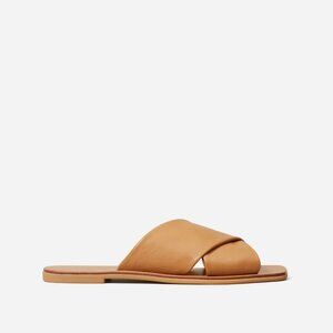Everlane The Day Crossover Sandal Tan Base - Size 10